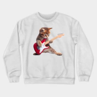 Rock Kitty Crewneck Sweatshirt